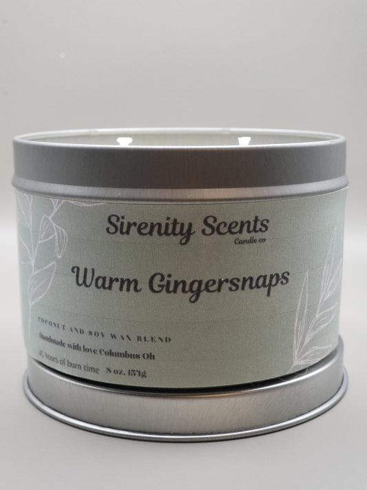 Warm Gingersnaps 8oz